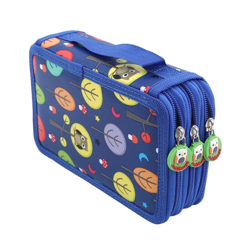 Große Bleistift Tasche Organizer mit 32 52 oder 72 Fächern für Künstler