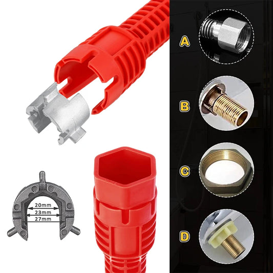 Multifunktionaler Sanitär-Installationsschlüssel für Wasserhähne - Spülen