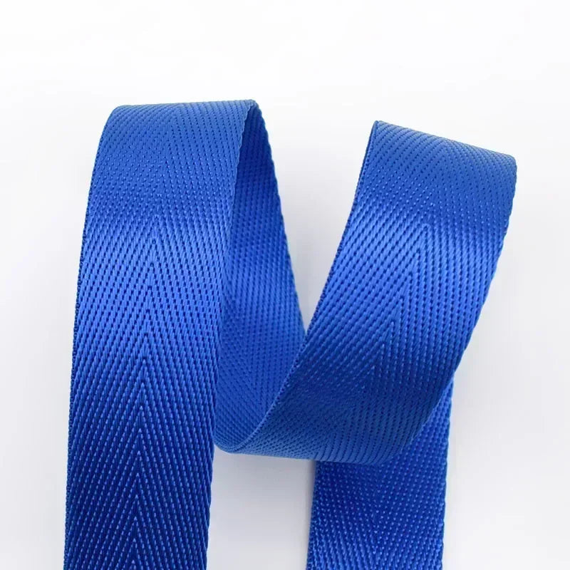 10m Nylon Gurtband 25mm Schwarz für Rucksack, Tasche, Gürtel, DIY Nähen