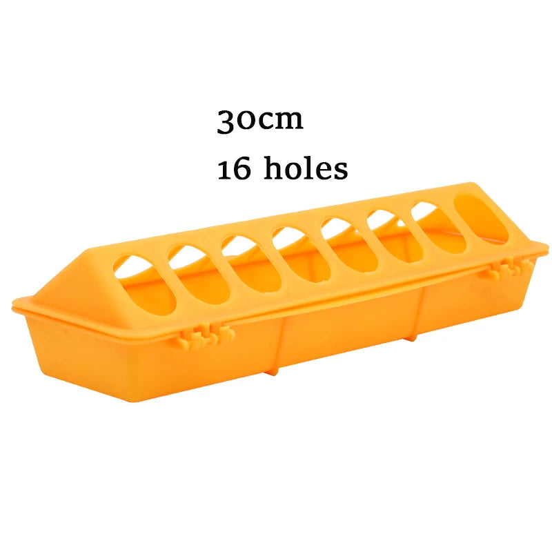 Kunststoff-Flip-Top-Futterspender für Geflügel vielseitig und praktisch