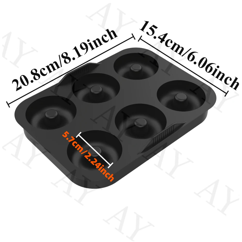 Silikon Backform für Air Fryer Donuts - Einfach & Umweltfreundlich