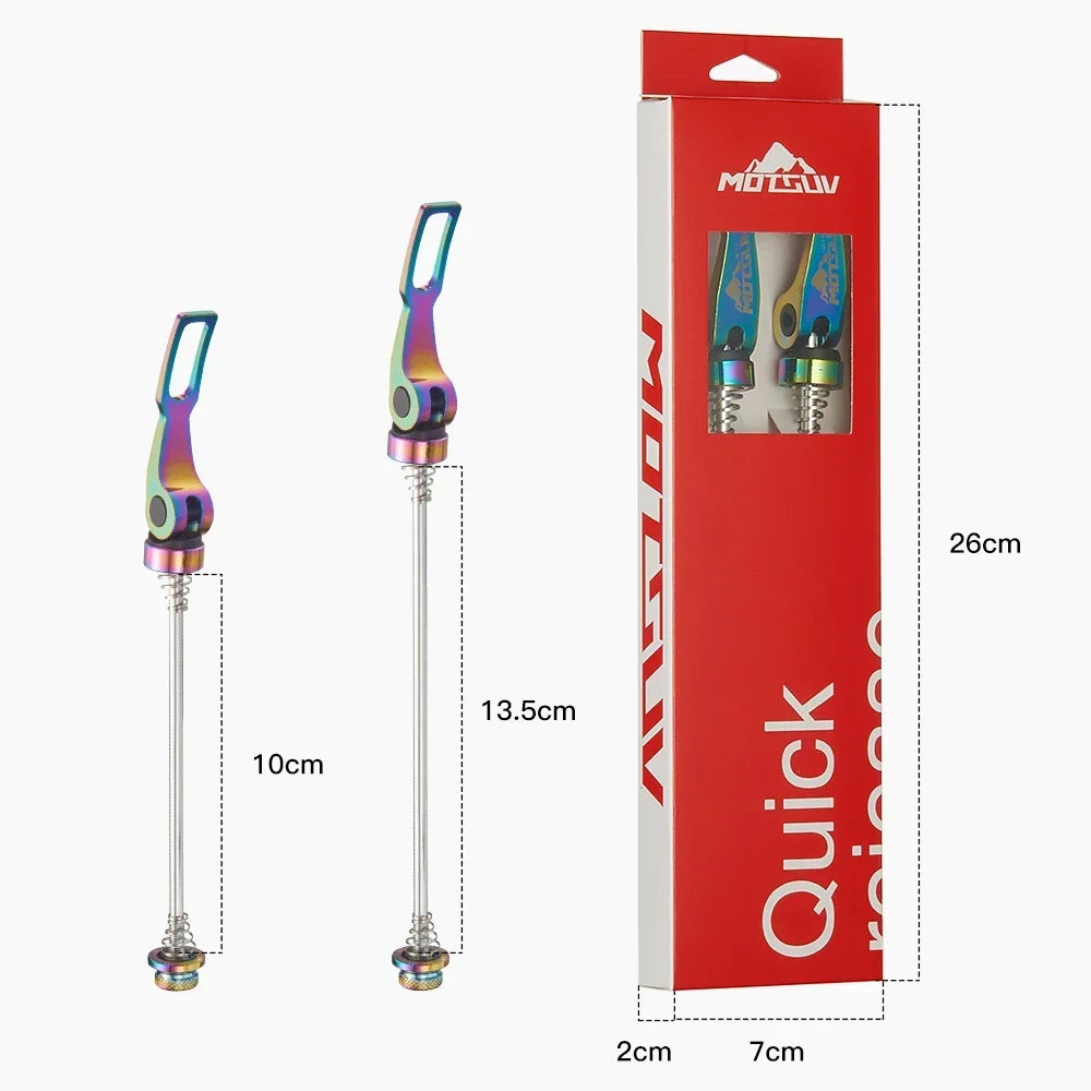 Ultraleichte Schnellspannspieße für Mountainbikes – 100 mm & 135 mm-Yabubest - Home & More