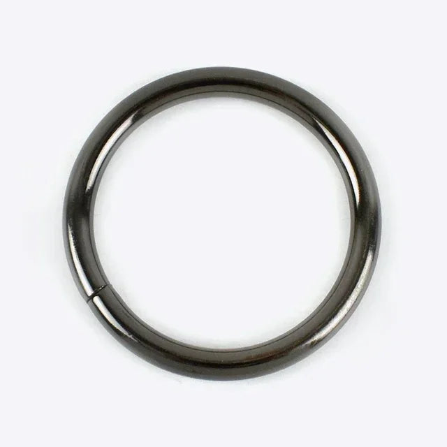5/10 Stück Metall O-Ring Schnallen 12-50 mm für Taschen Gürtel DIY