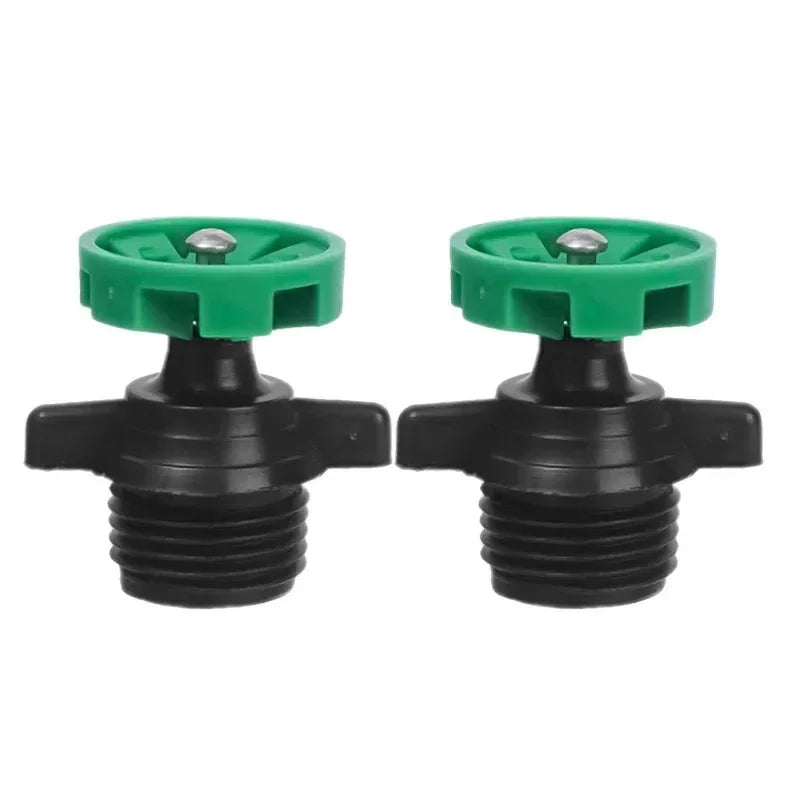 Automatische 360° Rotationsdüse für Gartenbewässerung, Kunststoff, 1-10 Stück