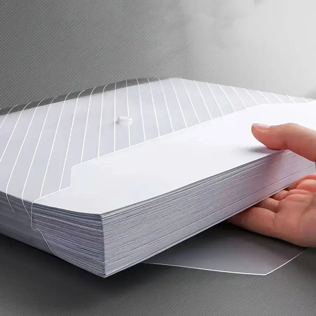 Transparente A4 Dokumententaschen für Ordnung und Schutz