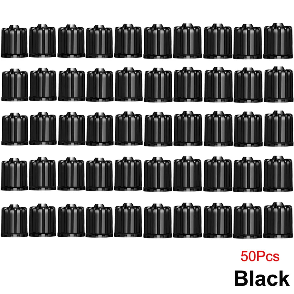 Reifenventilkappen mit O Gummiring universal 4 10 25 50 Stück