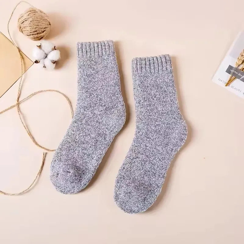 Warme Winter Socken für Herren mit Mittelhohem Schaft