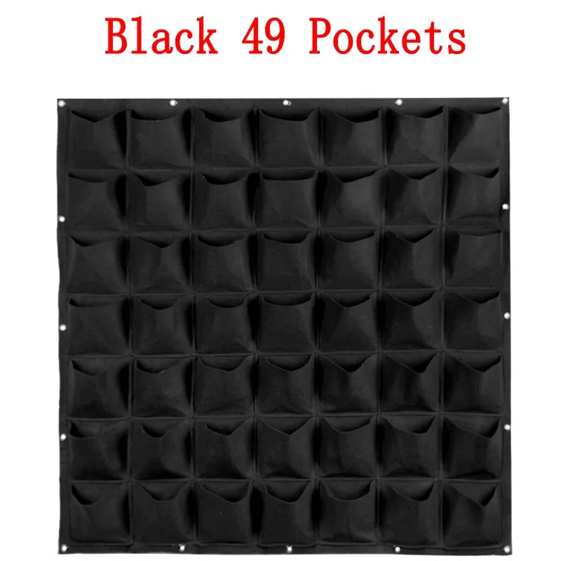 Wand Pflanztaschen Vertikaler Blumentopf Garten Zubehör