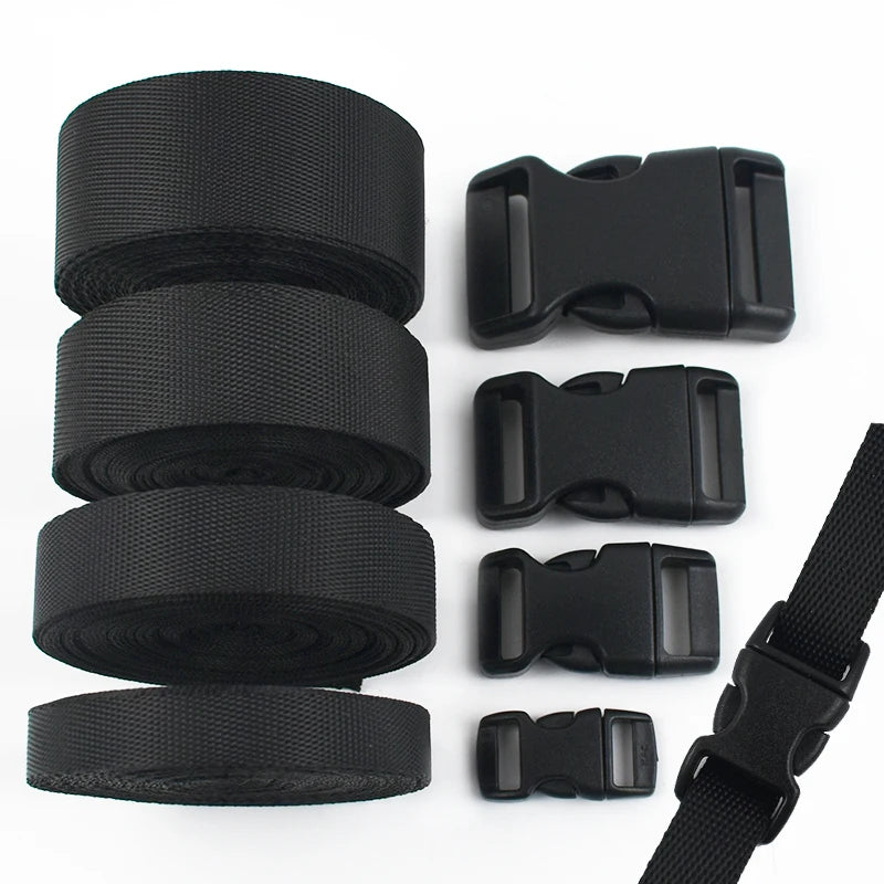 Robuste Nylon Kunststoff Schnallen 10-25mm für Gurtband und Hundehalsband