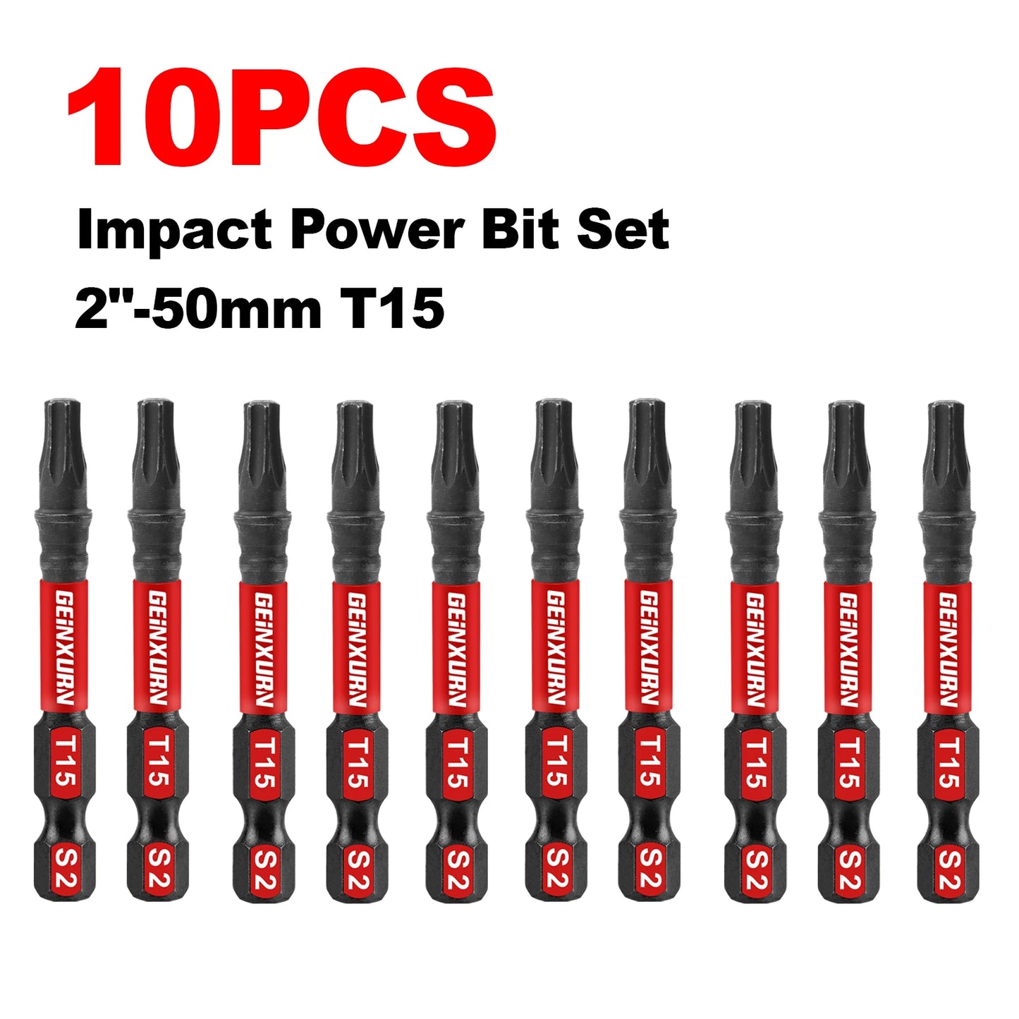 Schlagfestes Magnet Torx Bit Set aus Legiertem Stahl für präzises Arbeiten