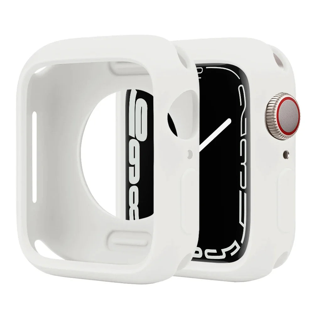 Weiche Silikon-Schutzhülle für Smartwatches 38-45 mm vielseitig passend
