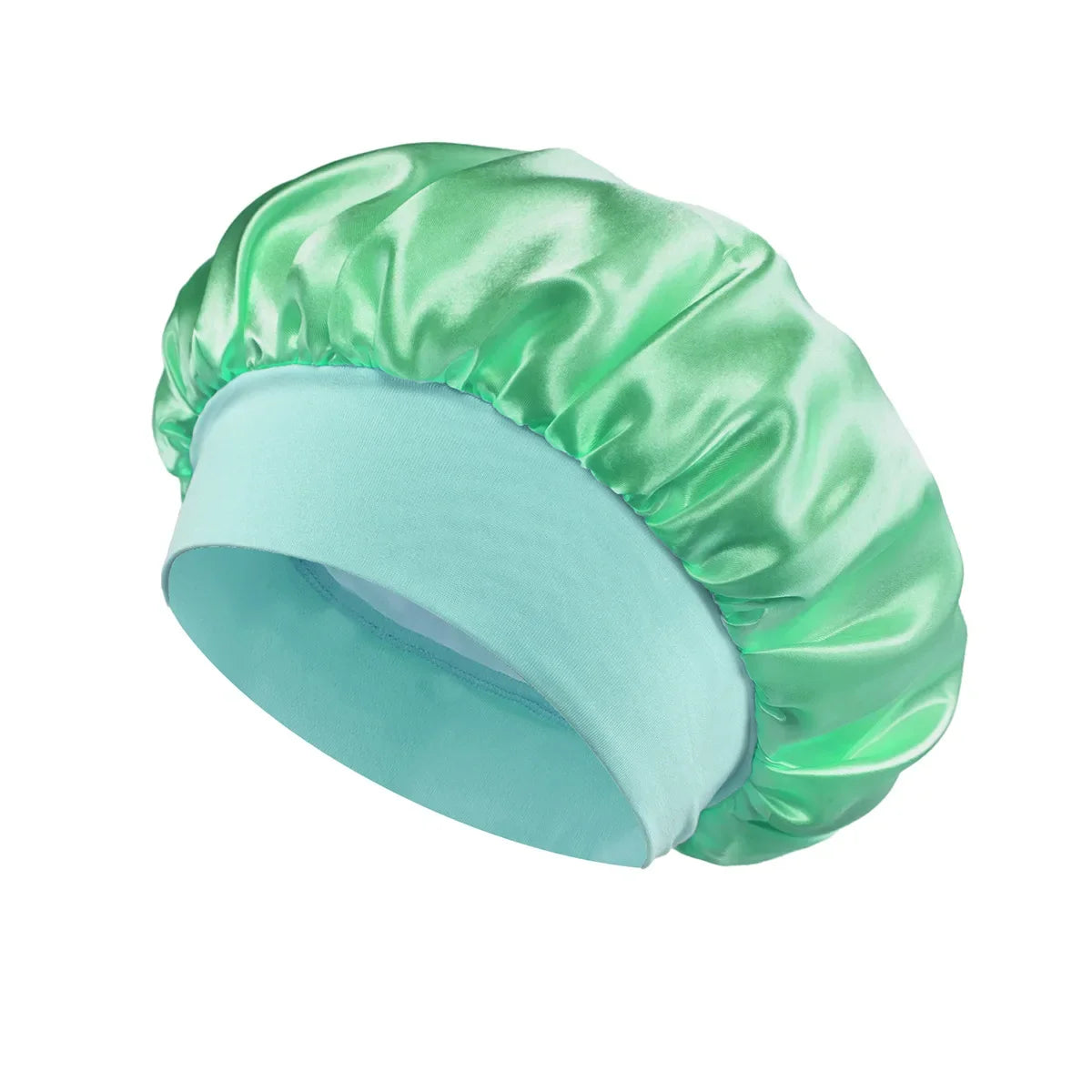 Elegante Satin-Haube für Damen – sanfter Haarsschutz - Komfort allzeit