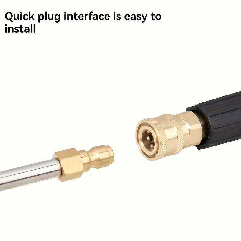 Hochdruck Wasserpistolen Winkelstück Edelstahl U-Biegestange 1 4 Zoll