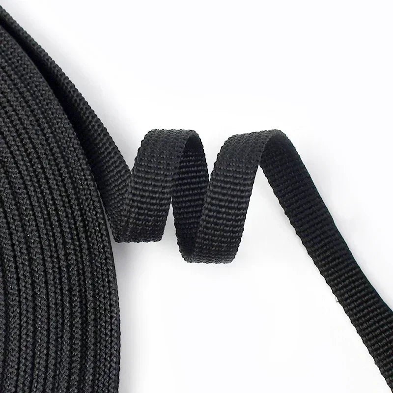 45m Rollen Gurtband 10mm breit in bunten Farben für DIY Nähzubehör