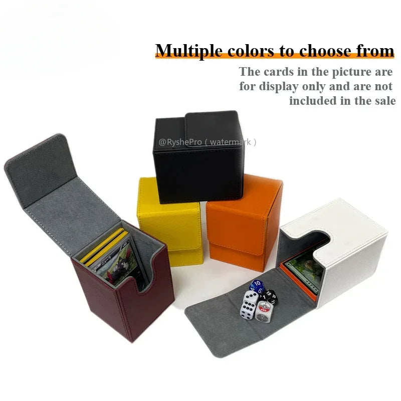 Robuste Deckbox für über 100 Sammelkarten sichere Aufbewahrung