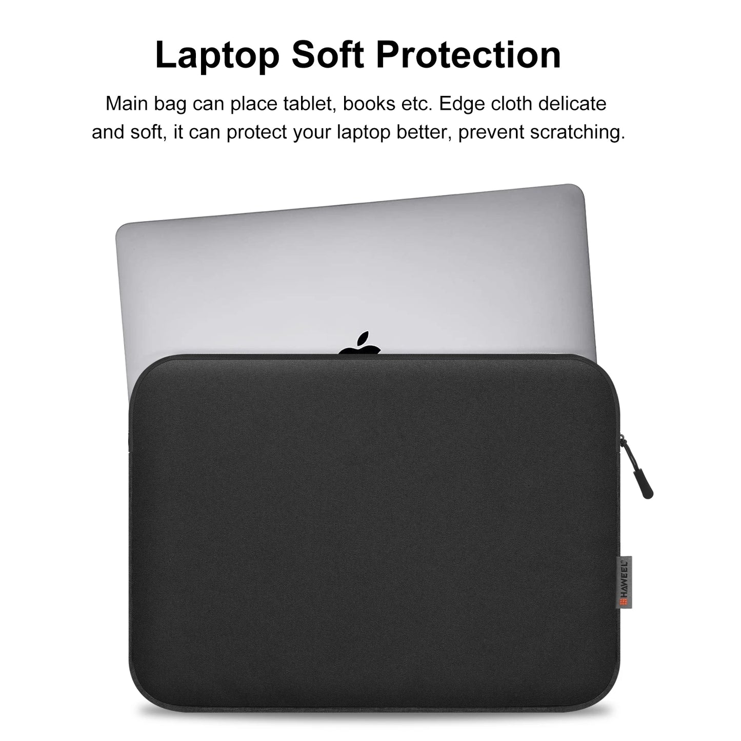 Laptop Hülle 11 13 15 Zoll Nylon Tasche mit Reißverschluss Schutzhülle