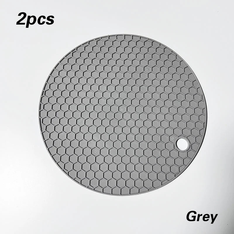Hitzebeständiges Silikon-Tischset mit Wabenstruktur für Küche & Esszimmer