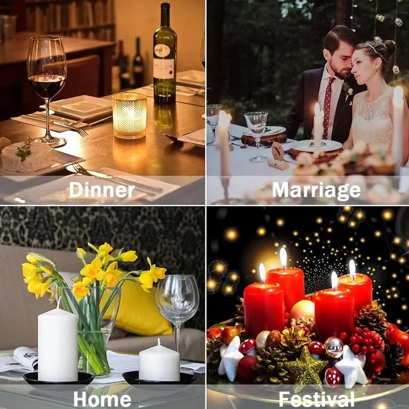 Kerze Docht Aufkleber 100 oder 1000 Stück Weiß doppelseitiges Klebeband