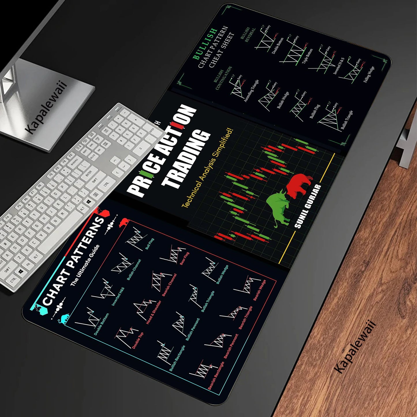 XXL Gaming Mauspad 900x400mm Rutschfest Ergonomisch Schreibtischunterlage