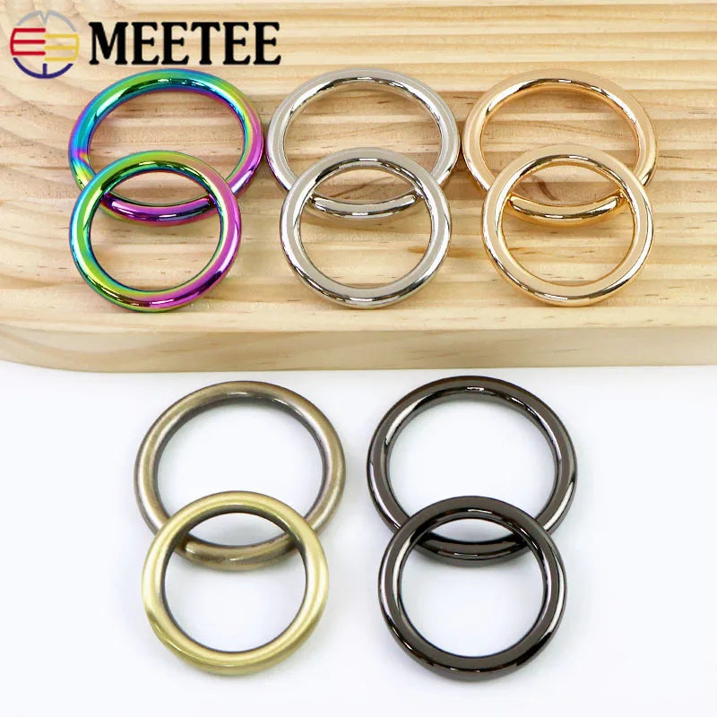 5/10x Metall Karabiner Ring Schnallen 15-50mm für Tasche, Hundeleine, Gürtel