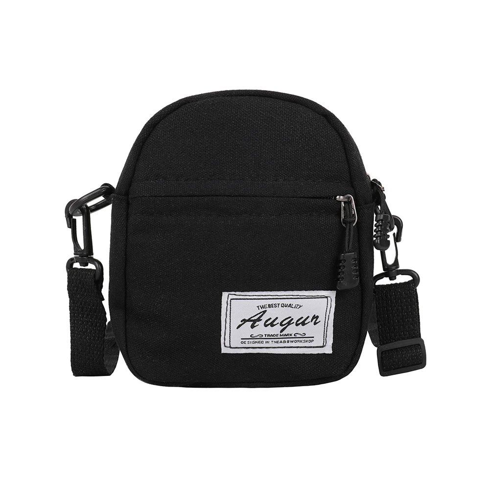 Unisex Leinwand Mini Umhängetasche Freizeit Schultertasche Harajuku Look