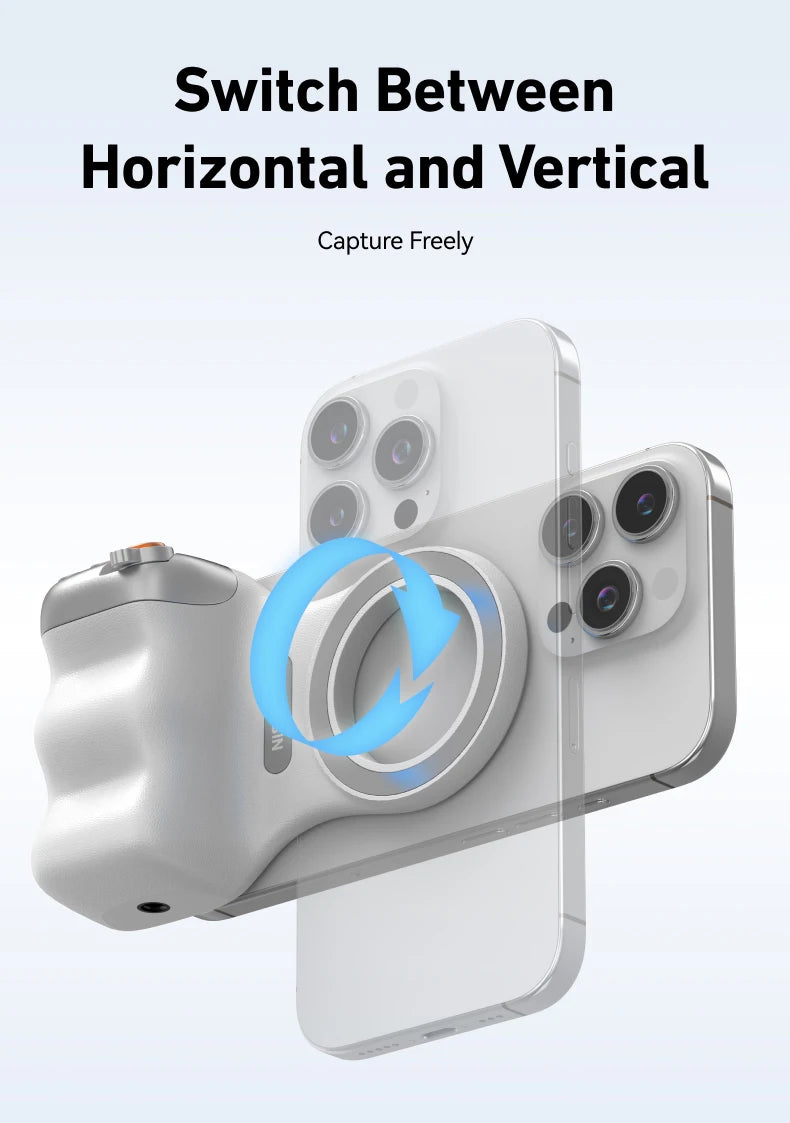 Magnetischer Smartphone-Handgriff mit Bluetooth Fernbedienung