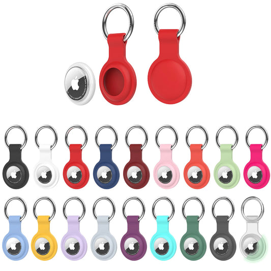 Schutzhülle für Airtags Silikon Schlüsselanhänger Anti-Verlust Hund