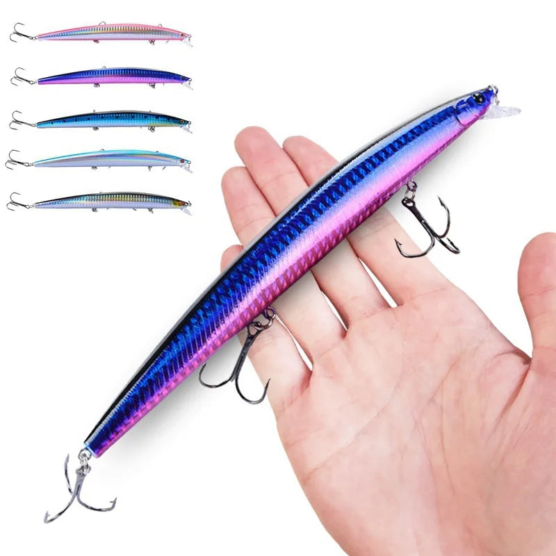 Effektiver Harter Angelköder 18cm 24g für Süß- & Salzwasser