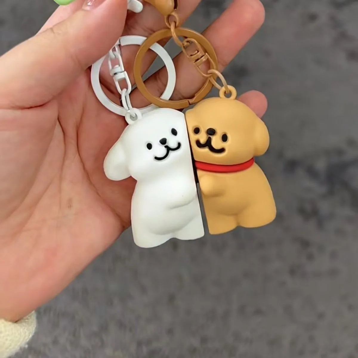 Magnetischer Schlüsselhalter mit Saugnapf niedlicher Schlüsselanhänger