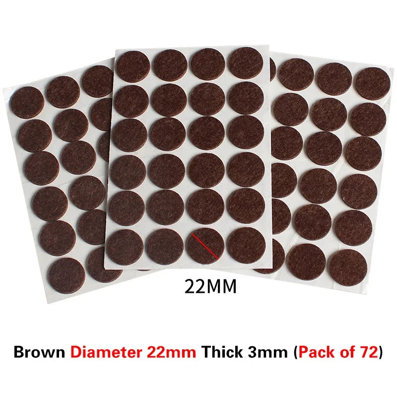 Filzpolster Möbel Schutz Anti-Rutsch Stuhl Tisch Fuß Eckschutz Boden