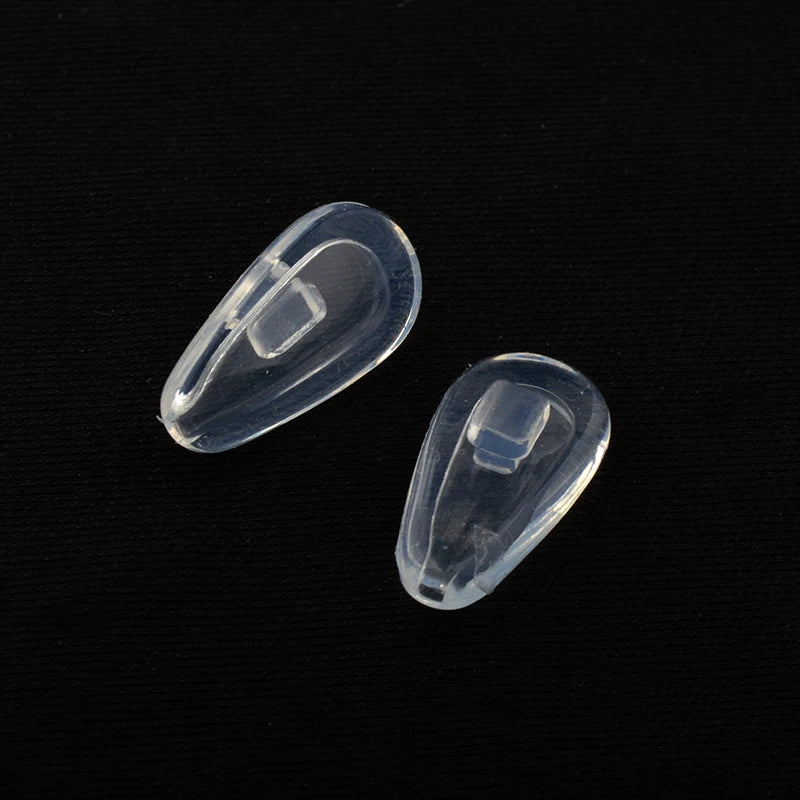 250 Paar superweiche Luftkammer Silikon Nasenpads für optische Brillen