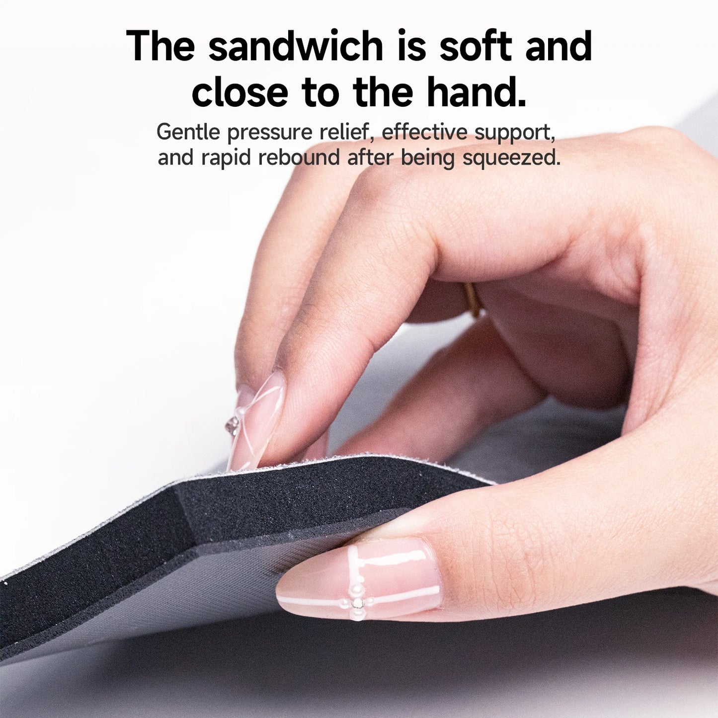 Mechanische Tastatur mit Farbverlauf und Memory-Schaum Handauflage Büro