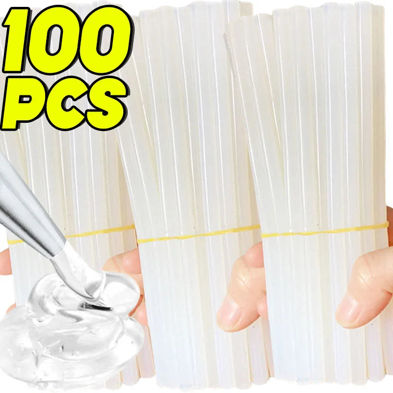 Transparente Heissklebestaebe fuer vielseitige Handwerksanwendungen