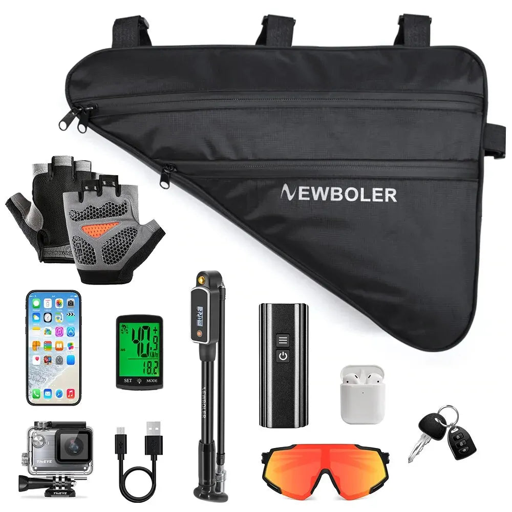 NEWBOLER Wasserdichte Fahrrad Dreieck Tasche für Rahmen-Yabubest - Home & More