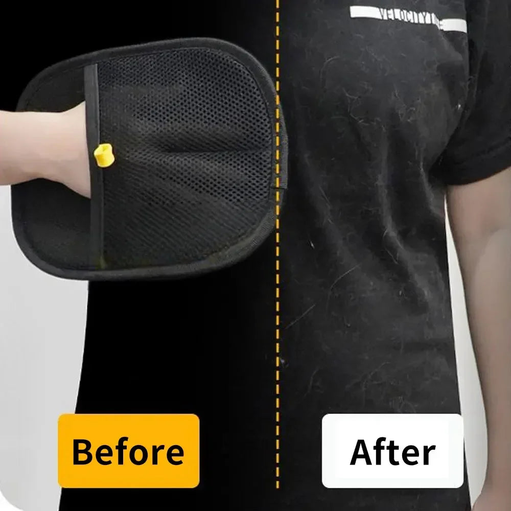 Statische Tierhaarentfernungshandschuhe für Hunde Katzen und Textilien