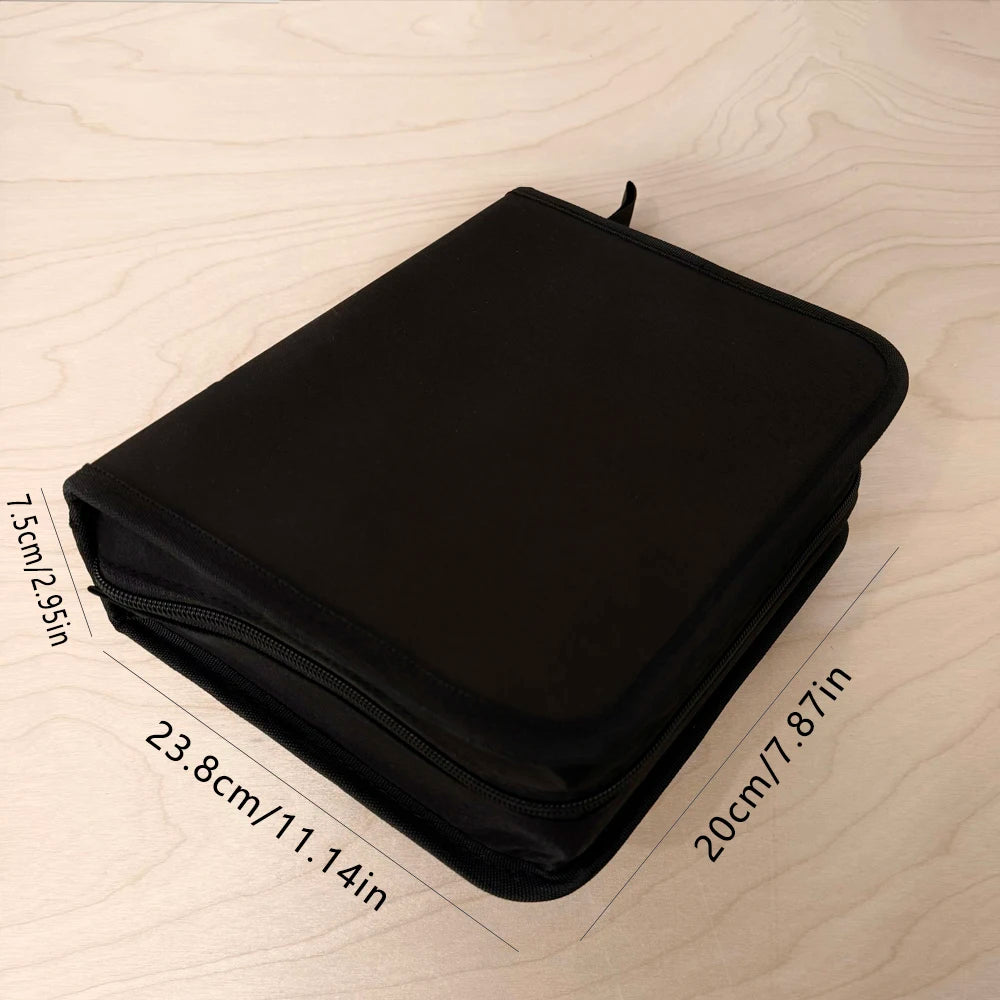 Vielseitiges Stiftetui mit 120 Fächern für Ordnung und Kreativität