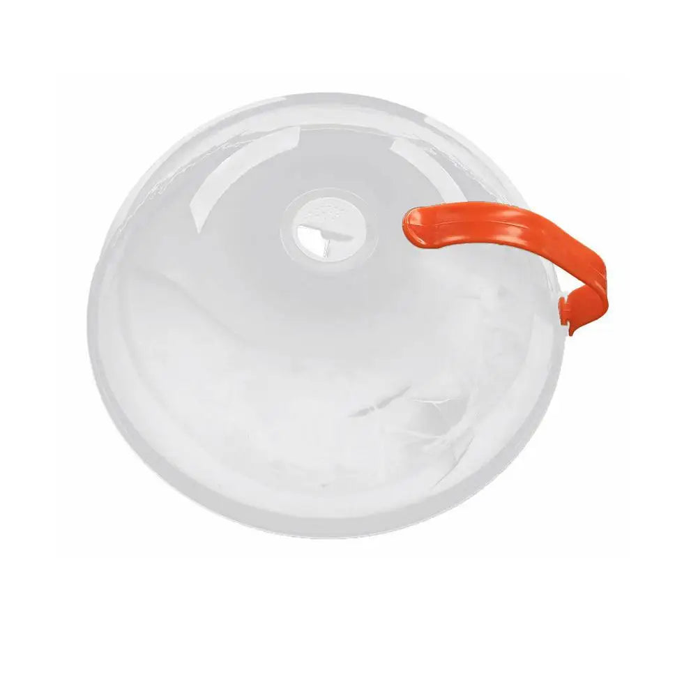 Transparente BPA-freie Mikrowellen-Spritzschutz Abdeckung mit Griff-Yabubest - Home & More
