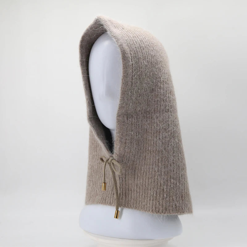 Warme Unisex Sturmhaube mit Schal und Kapuze für den Winter