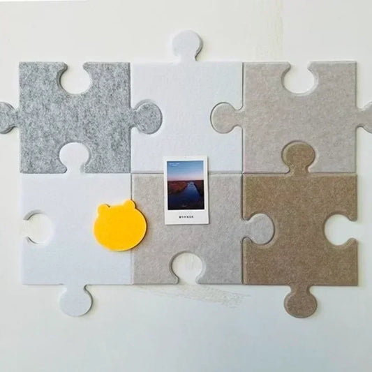 3D Puzzle Filzbrett Wandaufkleber Nachrichtentafel Kork Anzeigetafel
