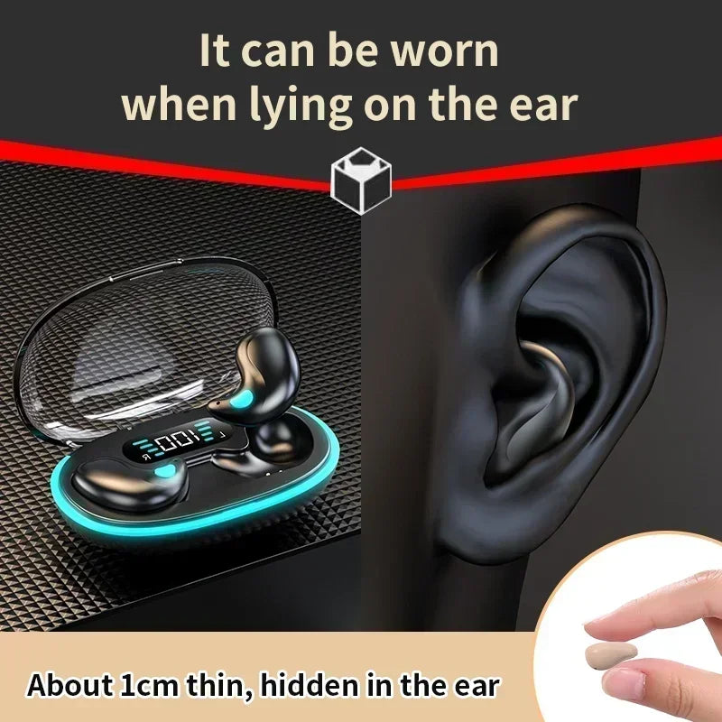 Aktive Noise Cancelling Ohrhörer: Kabellos, wasserdicht, 9D-Stereo, ergonomisch