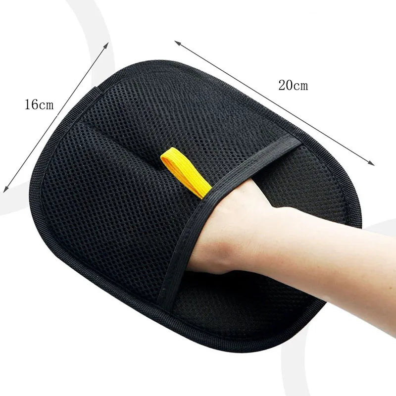 Elektrostatische Haarentfernungsbürste und Waschlappen für Katzen und Haustiere