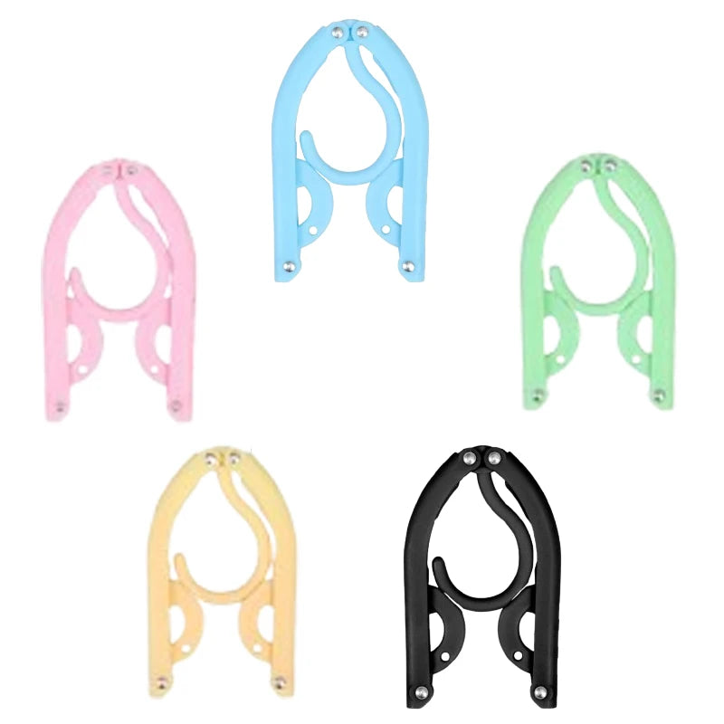 Faltbare Reise-Kleiderbügel 5 oder 10 Stück Platzsparend - Tragbar