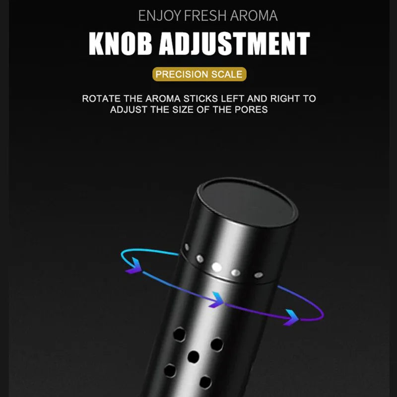 Duftender Auto Lufterfrischer Air Vent Parfum mit Zitronen Aroma