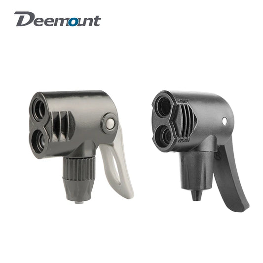 Vielseitiger Fahrradpumpe Adapter mit Dual Kopf für Schrader - Presta Ventile