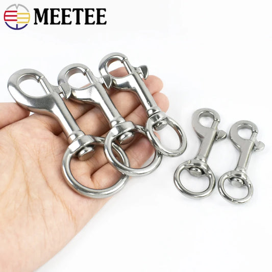 Vielseitiger Edelstahl Karabinerhaken für Taschen und DIY Projekte