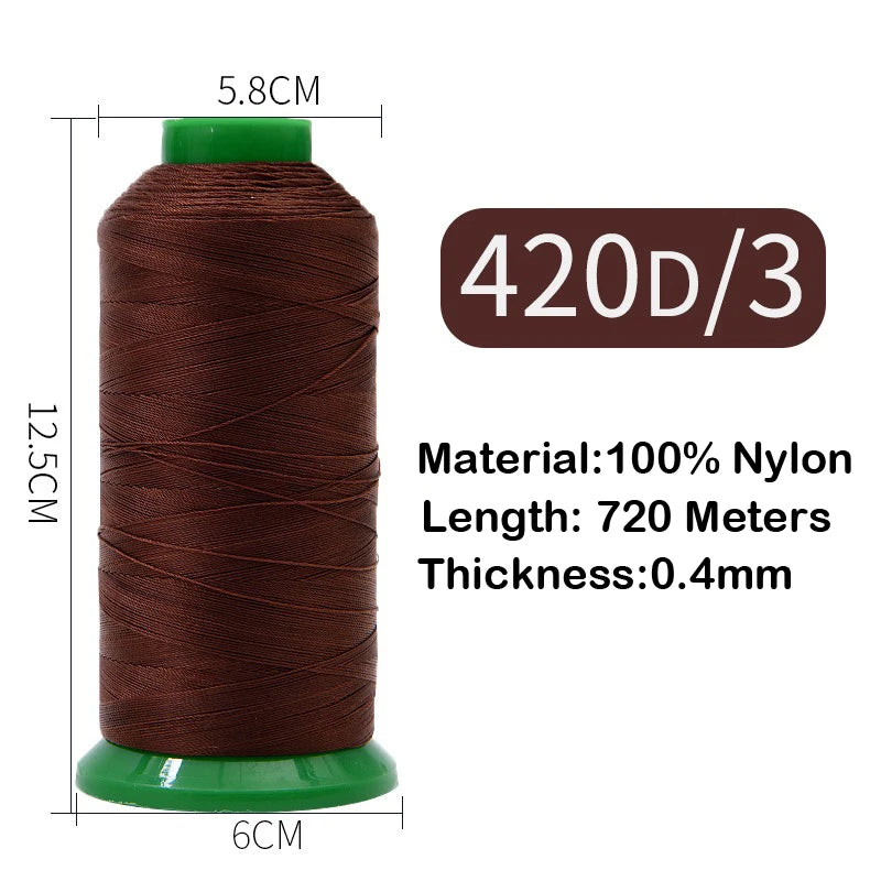 Hochfester 100 % Nylonfaden für Leder- und Näharbeiten-Yabubest - Home & More