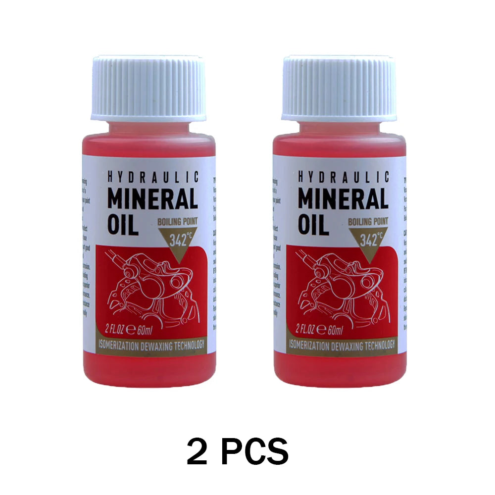 60 ml Mineralöl-Bremsflüssigkeit für Fahrrad Hydraulikbremsen 1-3 Stück