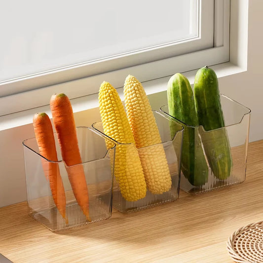 Kühlschrank Lagerungsbox für Lebensmittel Gemüse Obst Eier Organizer