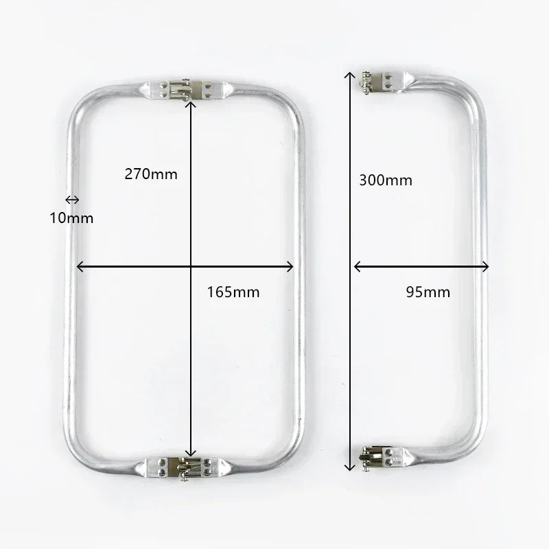 Metall Kuss Verschluss Geldbörse Rahmen Wolke Tasche Griff 1-5Pcs-Yabubest - Home & More