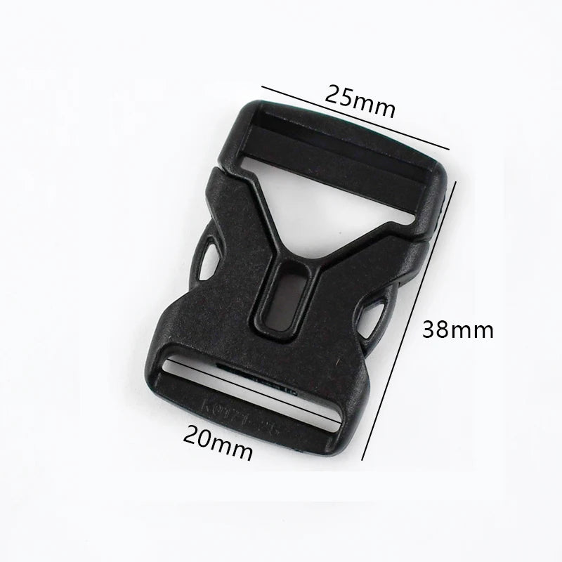 Kunststoff Entriegelungsschnallen 20-50mm für Rucksack, Gürtel, DIY